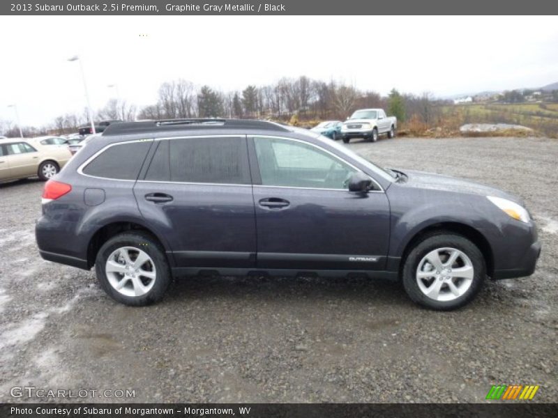 Graphite Gray Metallic / Black 2013 Subaru Outback 2.5i Premium