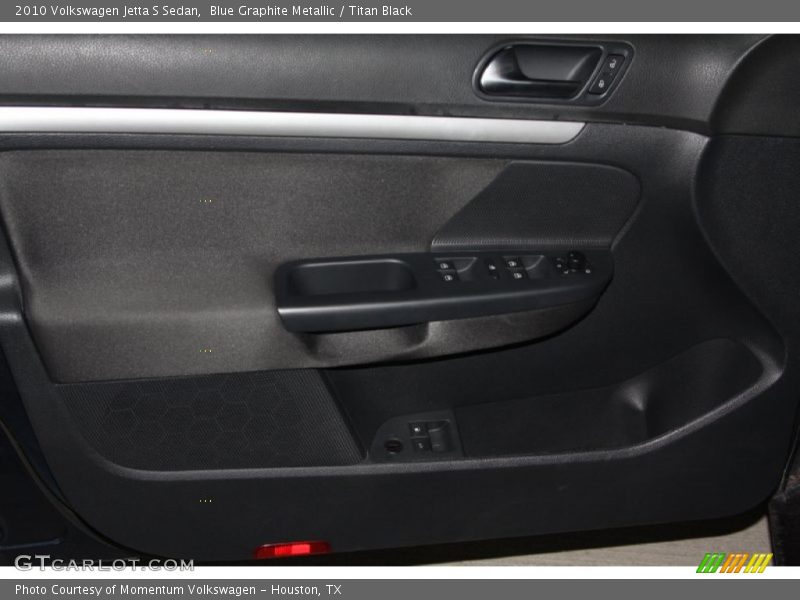 Blue Graphite Metallic / Titan Black 2010 Volkswagen Jetta S Sedan