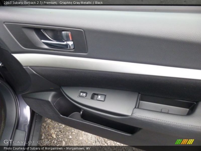 Graphite Gray Metallic / Black 2013 Subaru Outback 2.5i Premium