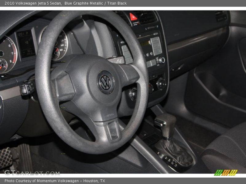 Blue Graphite Metallic / Titan Black 2010 Volkswagen Jetta S Sedan