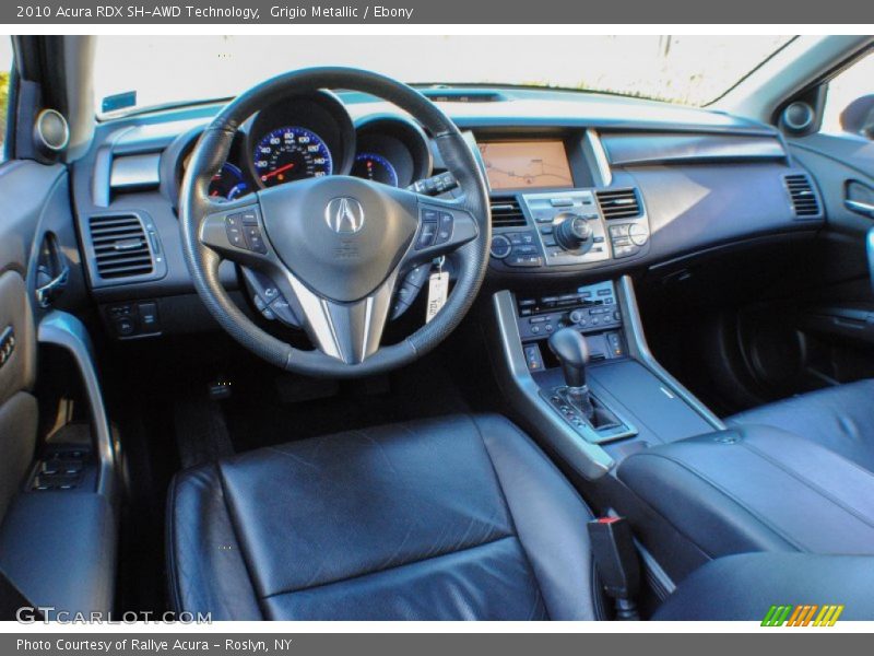 Grigio Metallic / Ebony 2010 Acura RDX SH-AWD Technology