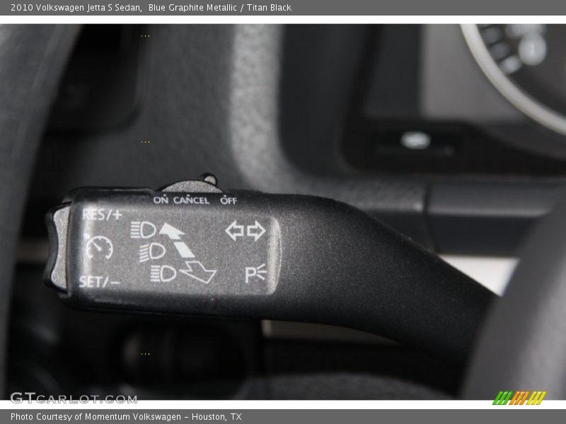 Blue Graphite Metallic / Titan Black 2010 Volkswagen Jetta S Sedan