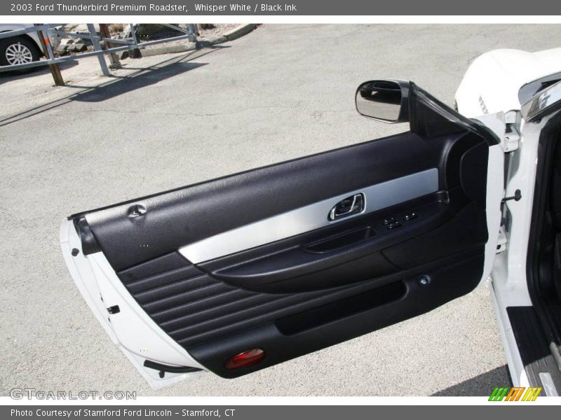 Whisper White / Black Ink 2003 Ford Thunderbird Premium Roadster