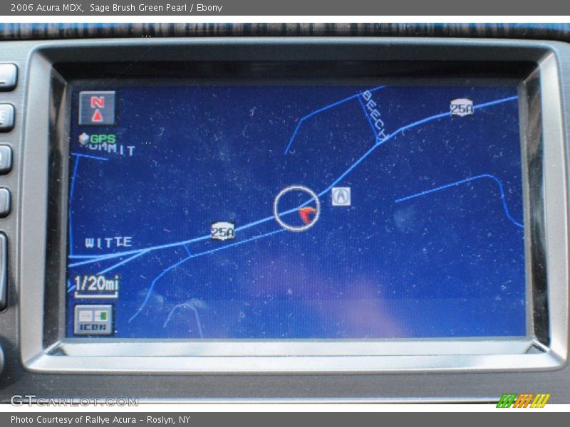 Navigation of 2006 MDX 
