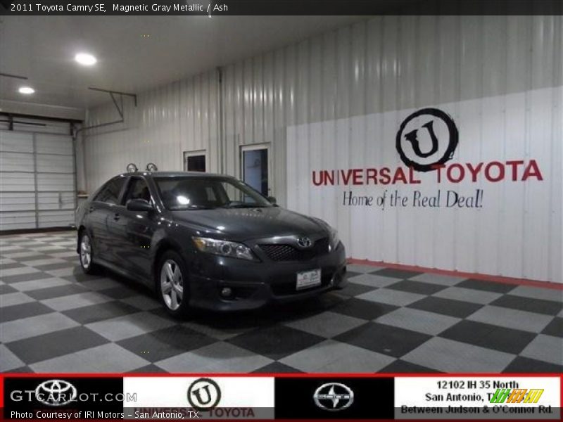 Magnetic Gray Metallic / Ash 2011 Toyota Camry SE