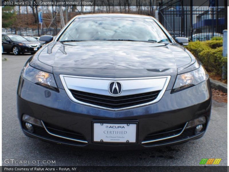 Graphite Luster Metallic / Ebony 2012 Acura TL 3.5
