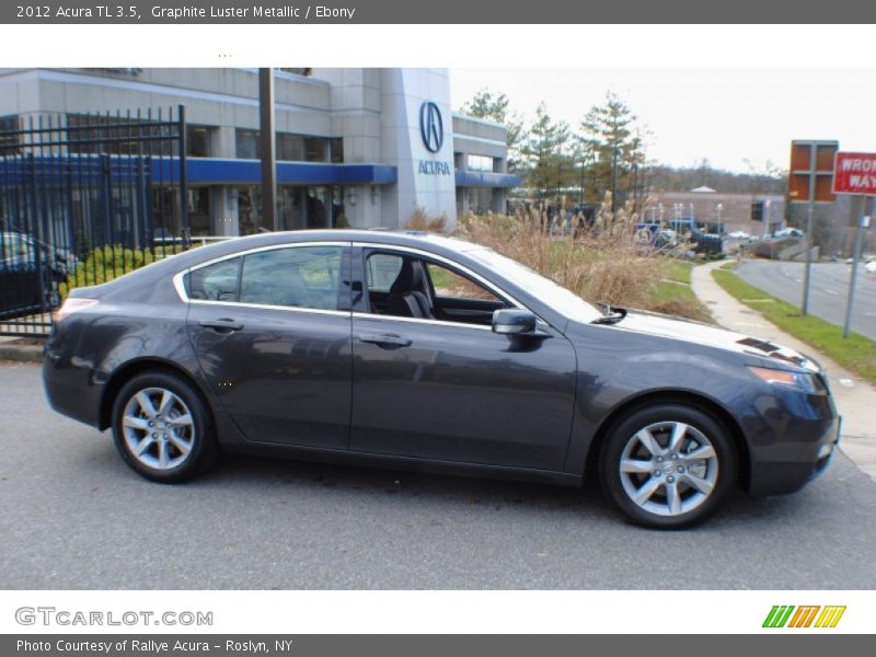 Graphite Luster Metallic / Ebony 2012 Acura TL 3.5