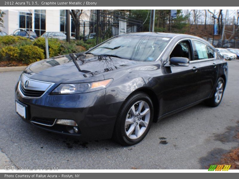 Graphite Luster Metallic / Ebony 2012 Acura TL 3.5