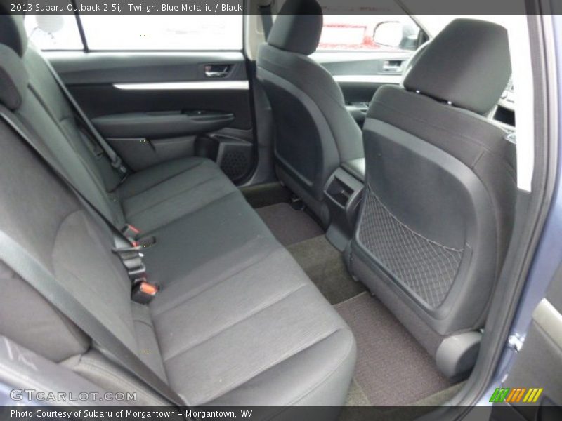 Twilight Blue Metallic / Black 2013 Subaru Outback 2.5i