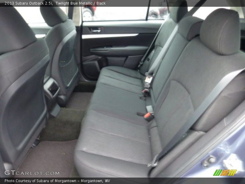 Twilight Blue Metallic / Black 2013 Subaru Outback 2.5i