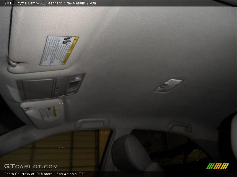 Magnetic Gray Metallic / Ash 2011 Toyota Camry SE
