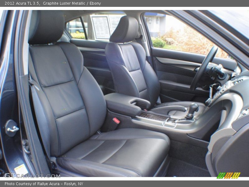 Graphite Luster Metallic / Ebony 2012 Acura TL 3.5