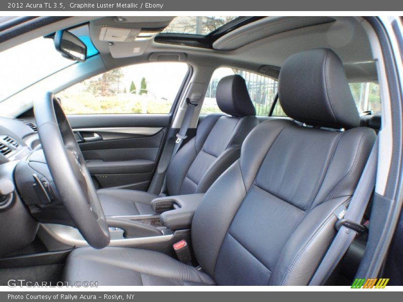 Graphite Luster Metallic / Ebony 2012 Acura TL 3.5