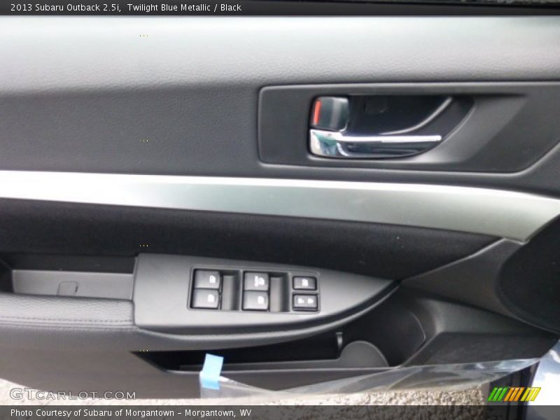 Twilight Blue Metallic / Black 2013 Subaru Outback 2.5i