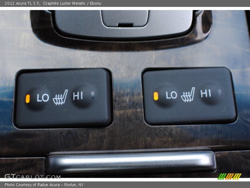 Graphite Luster Metallic / Ebony 2012 Acura TL 3.5