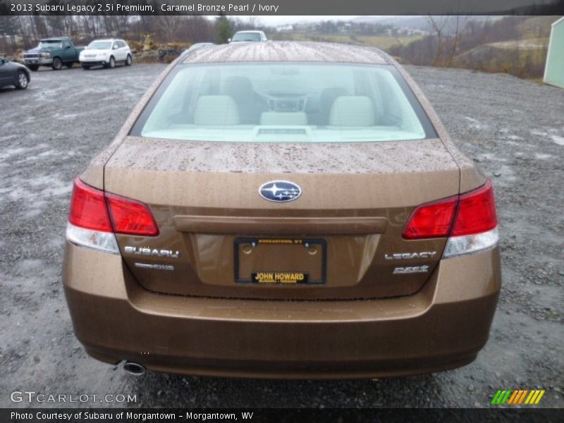 Caramel Bronze Pearl / Ivory 2013 Subaru Legacy 2.5i Premium