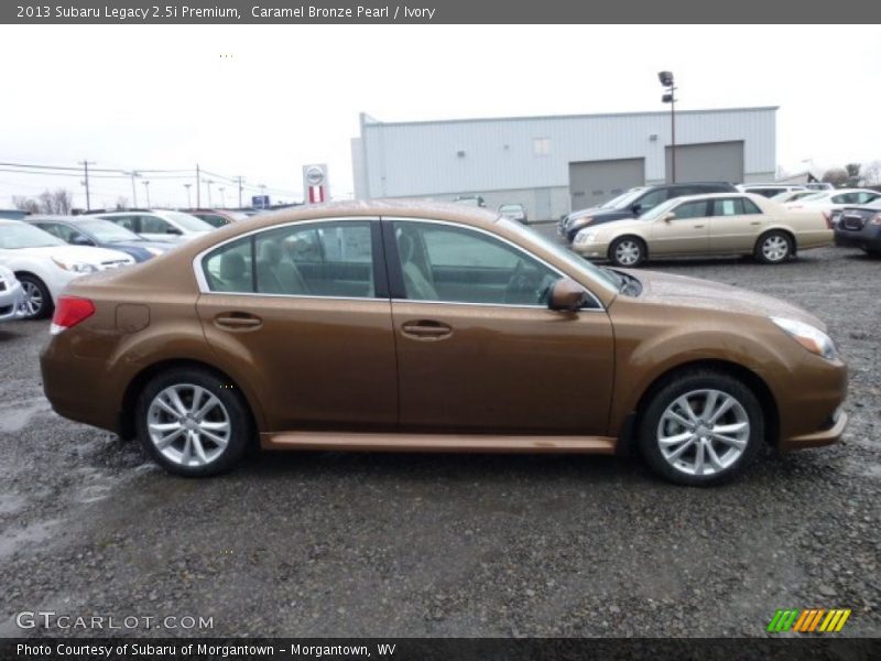 Caramel Bronze Pearl / Ivory 2013 Subaru Legacy 2.5i Premium
