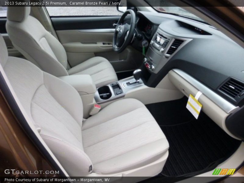 Caramel Bronze Pearl / Ivory 2013 Subaru Legacy 2.5i Premium