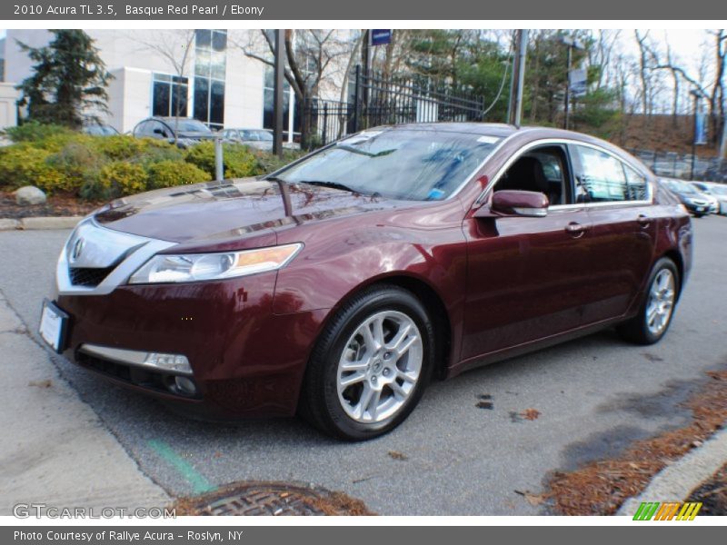 Basque Red Pearl / Ebony 2010 Acura TL 3.5