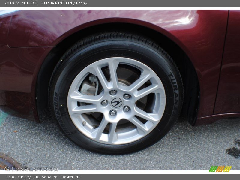 Basque Red Pearl / Ebony 2010 Acura TL 3.5