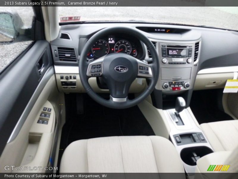 Caramel Bronze Pearl / Ivory 2013 Subaru Legacy 2.5i Premium