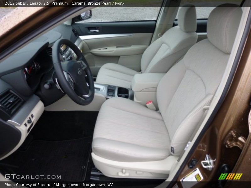 Caramel Bronze Pearl / Ivory 2013 Subaru Legacy 2.5i Premium