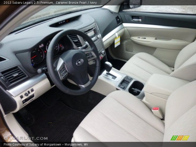 Caramel Bronze Pearl / Ivory 2013 Subaru Legacy 2.5i Premium