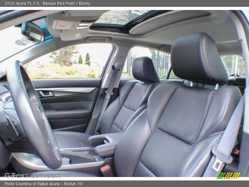 Basque Red Pearl / Ebony 2010 Acura TL 3.5