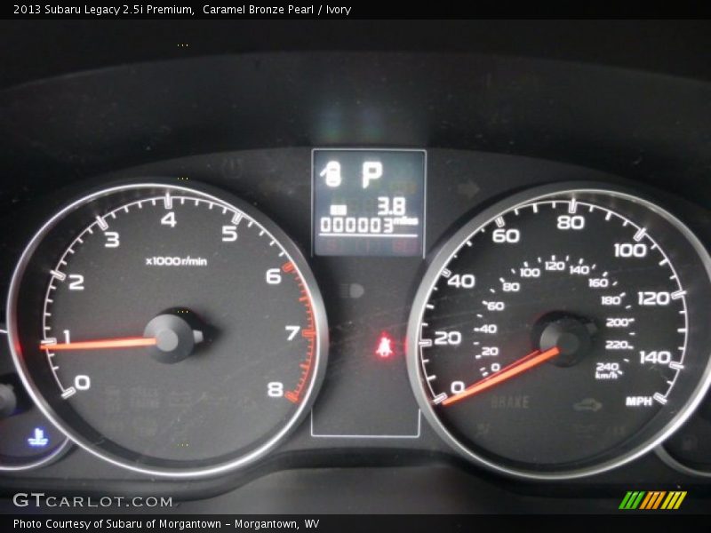 Caramel Bronze Pearl / Ivory 2013 Subaru Legacy 2.5i Premium
