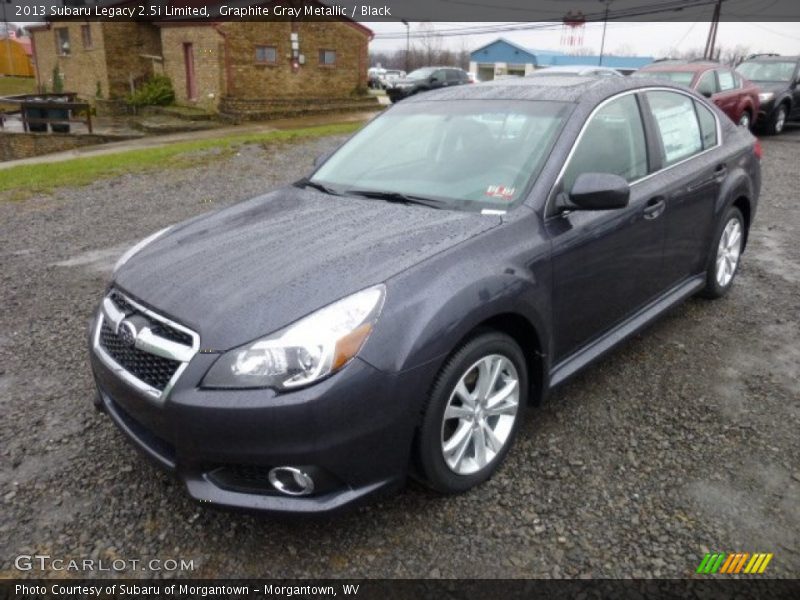Graphite Gray Metallic / Black 2013 Subaru Legacy 2.5i Limited