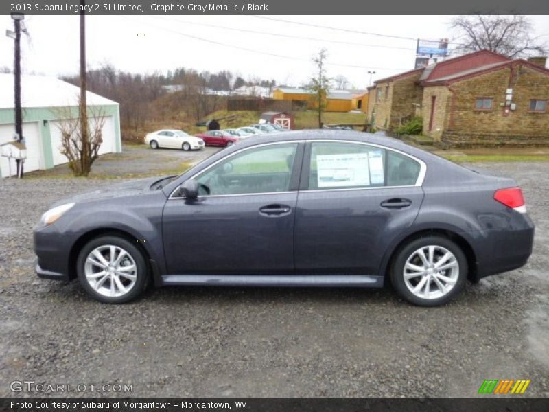 Graphite Gray Metallic / Black 2013 Subaru Legacy 2.5i Limited