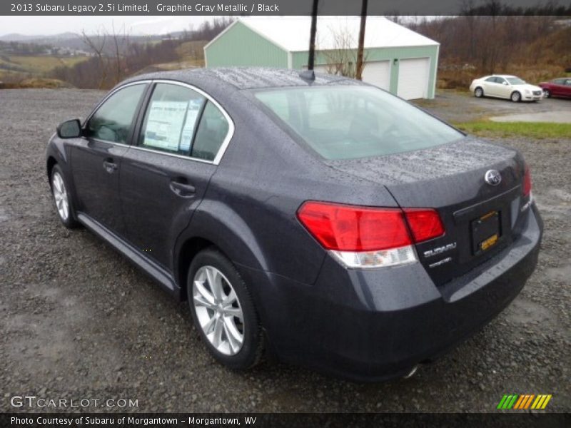 Graphite Gray Metallic / Black 2013 Subaru Legacy 2.5i Limited