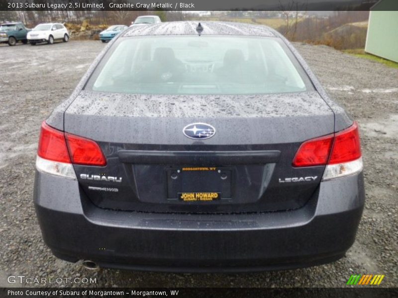 Graphite Gray Metallic / Black 2013 Subaru Legacy 2.5i Limited