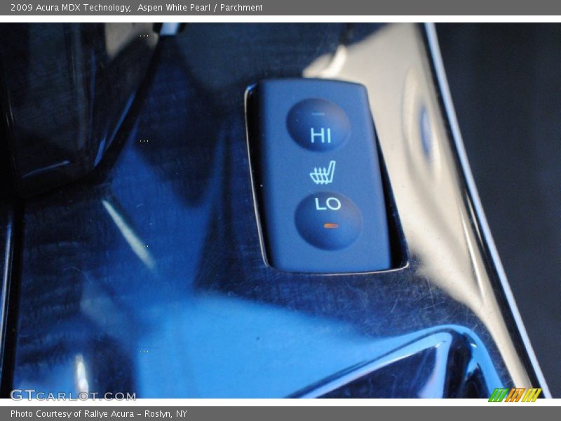 Aspen White Pearl / Parchment 2009 Acura MDX Technology