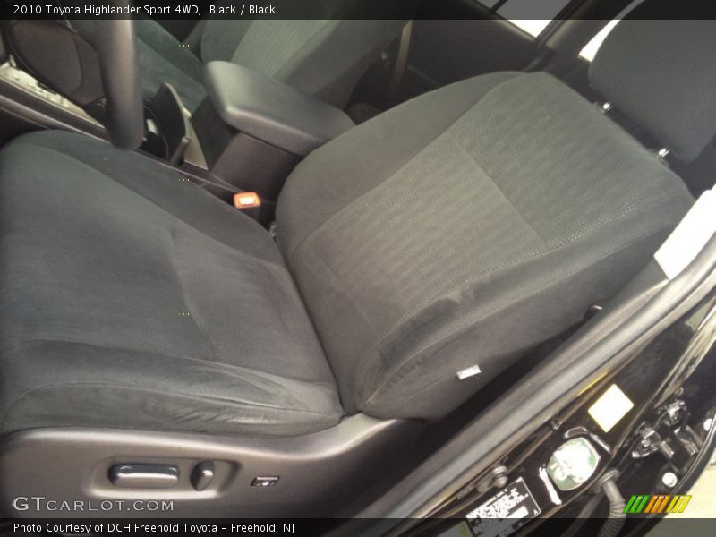 Black / Black 2010 Toyota Highlander Sport 4WD