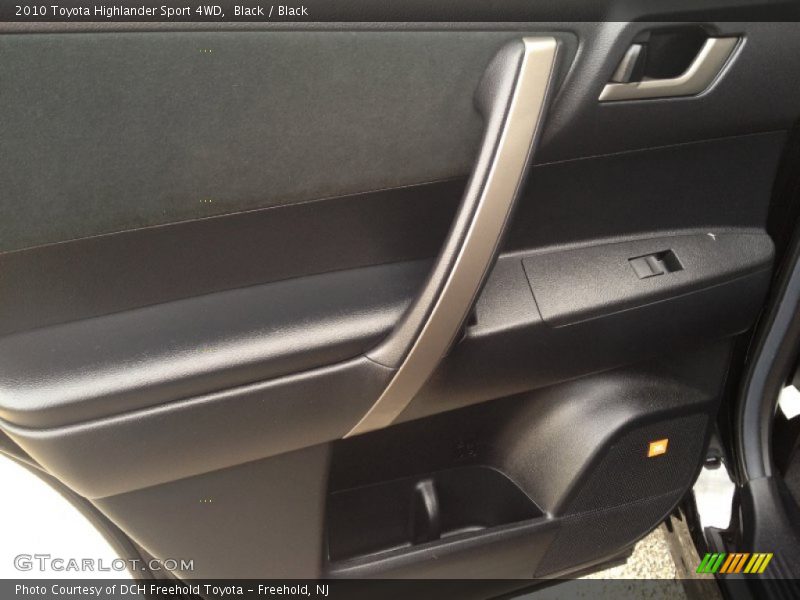 Black / Black 2010 Toyota Highlander Sport 4WD