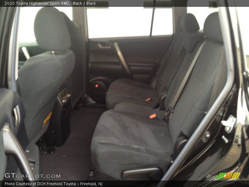 Black / Black 2010 Toyota Highlander Sport 4WD
