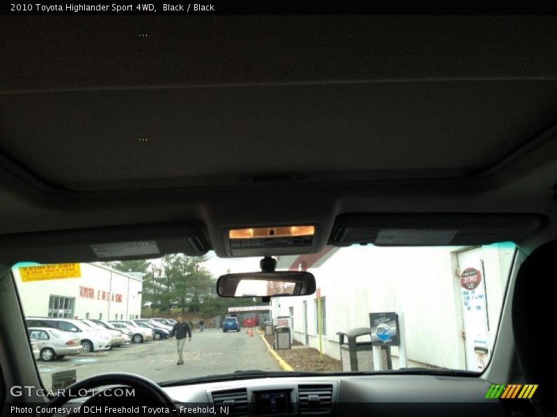 Black / Black 2010 Toyota Highlander Sport 4WD