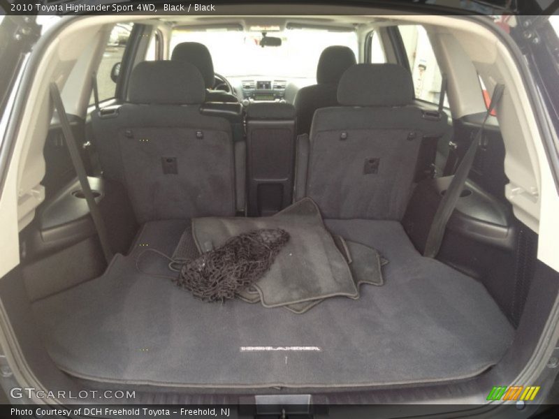 Black / Black 2010 Toyota Highlander Sport 4WD