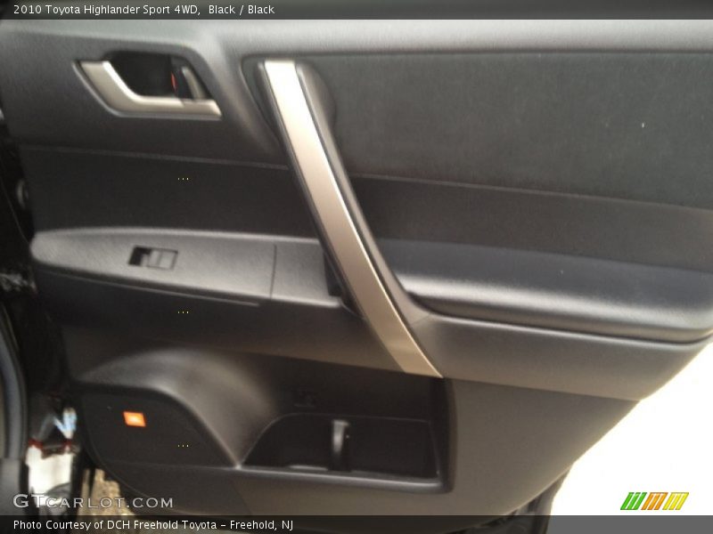 Black / Black 2010 Toyota Highlander Sport 4WD