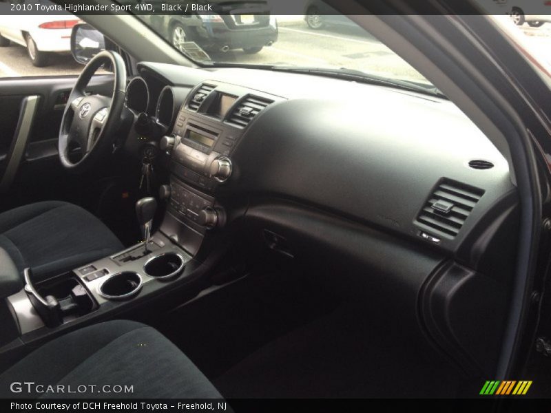 Black / Black 2010 Toyota Highlander Sport 4WD