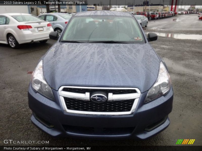 Twilight Blue Metallic / Black 2013 Subaru Legacy 2.5i