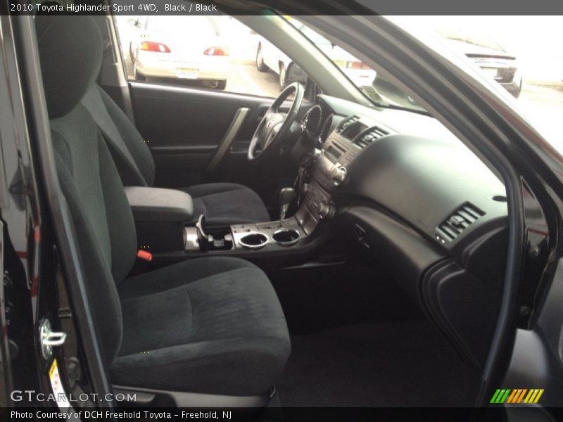 Black / Black 2010 Toyota Highlander Sport 4WD