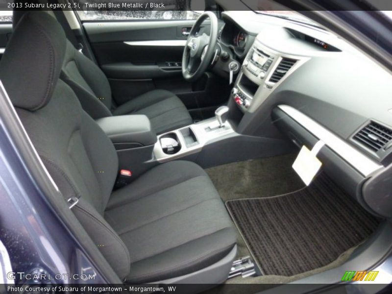 Twilight Blue Metallic / Black 2013 Subaru Legacy 2.5i