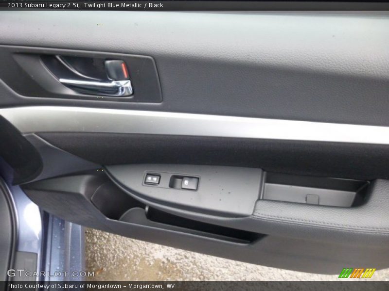 Twilight Blue Metallic / Black 2013 Subaru Legacy 2.5i