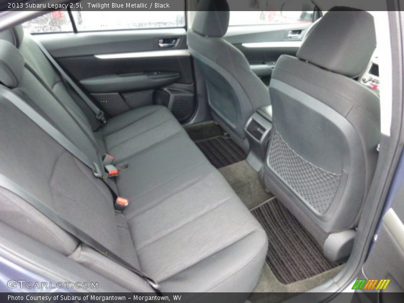 Twilight Blue Metallic / Black 2013 Subaru Legacy 2.5i