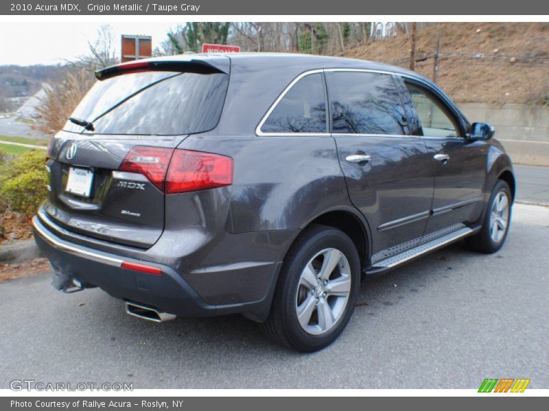 Grigio Metallic / Taupe Gray 2010 Acura MDX