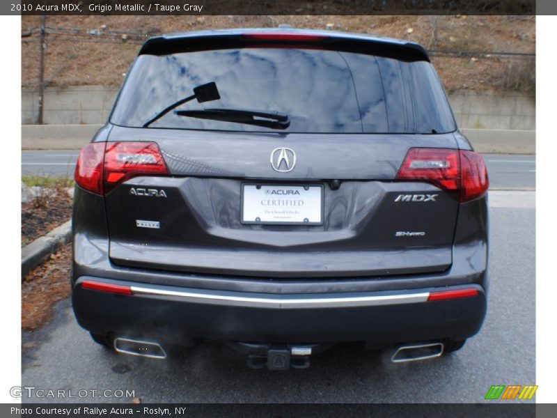 Grigio Metallic / Taupe Gray 2010 Acura MDX