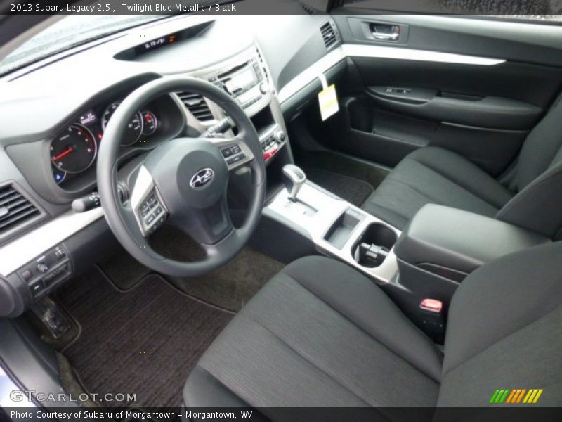 Twilight Blue Metallic / Black 2013 Subaru Legacy 2.5i