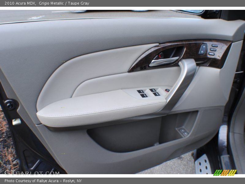 Grigio Metallic / Taupe Gray 2010 Acura MDX
